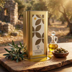 SARAYİÇİN Seddülbahir Erken Hasat Zeytinyağı 5Lt ÜRETİM YILI 2025